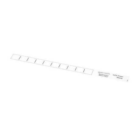 Henny Penny MENU CARD-BLANK-LOV 77249